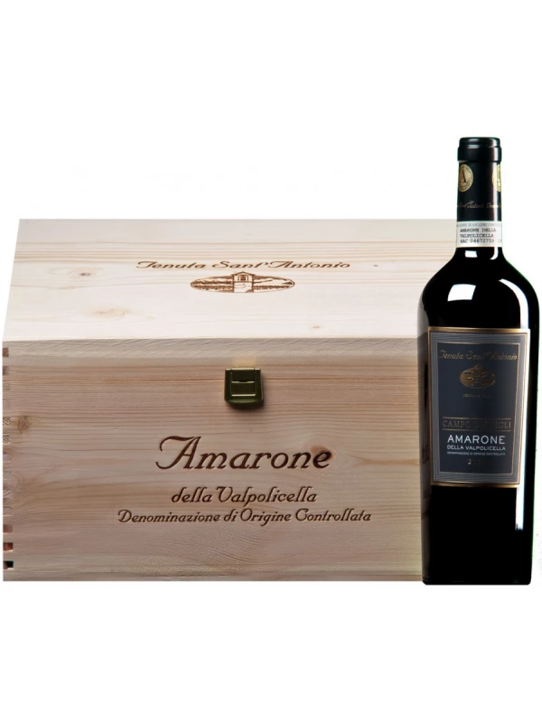 Tenuta Sant'Antonio, Campo dei Gigli, Amarone della Valpolicella DOC, wooden box