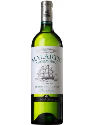Вино Chateau Malartic Lagraviere Blanc, Pessac Leognan Grand Cru Classe de Graves 2019, 0.75 л