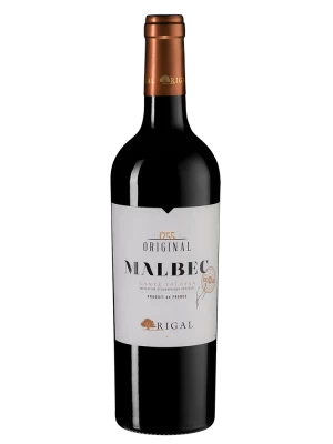 Вино Malbec, Франция Rigal 2018, 0.75 л