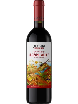 Вино Alazani, Kahuri Alazani Valley Red 2018, 0.75 л
