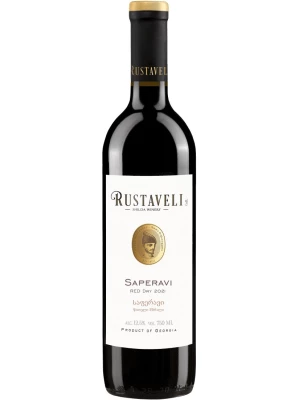 Вино Rustaveli Saperavi 2021, 0.75 л