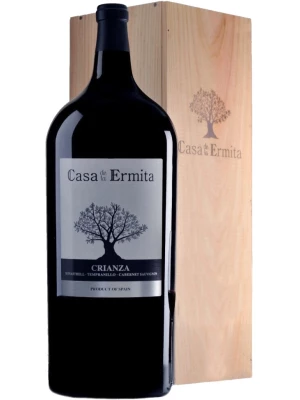 Вино Casa de la Ermita, Tinto Crianza, Jumilla DO, wooden box 6 л