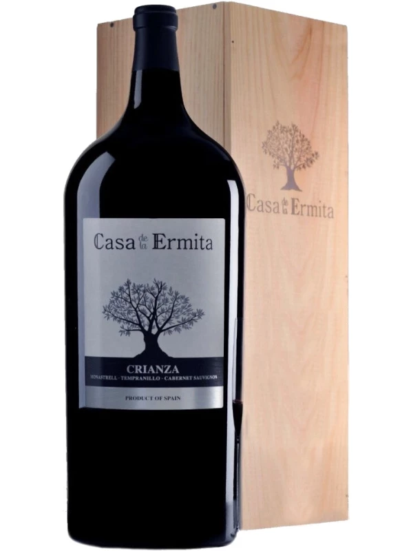 Casa de la Ermita, Tinto Crianza, Jumilla DO, wooden box