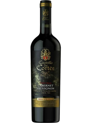 Вино Castillo de Cortes Cabernet Sauvignon Seco, Tierra de Castilla IGP 0.75 л