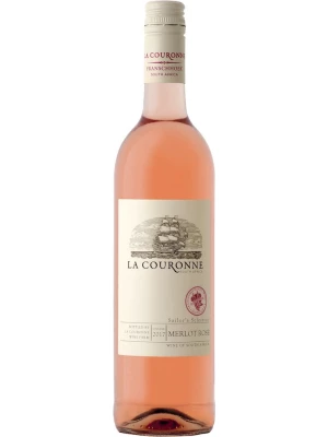 Вино La Couronne, Merlot Rose 2017, 0.75 л