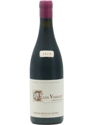 Вино Domaine Berthaut-Gerbet, Clos Vougeot Grand Cru AOC 2018, 0.75 л