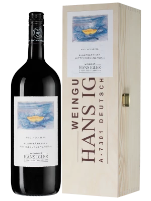 Вино Blaufrankisch Ried Hochberg, Австрия Weingut Hans Igler Подарочная 2015, 1.5 л