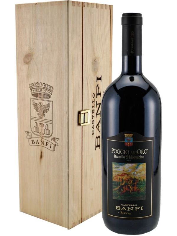 Banfi, Poggio all'Oro Brunello di Montalcino Riserva DOCG, wooden box