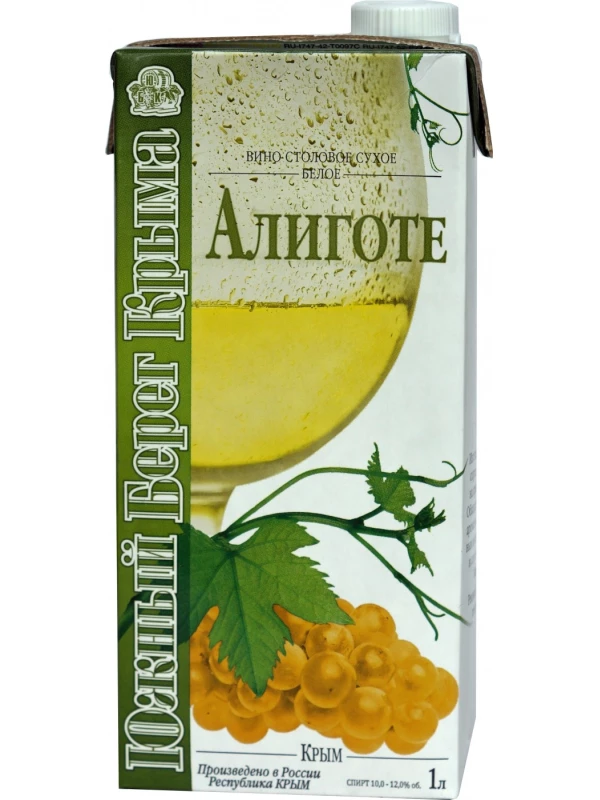 Ливадия, Алиготе, Тетра Пак