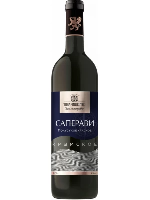 Вино Товарищество Христофорова Саперави Крымское 0.75 л