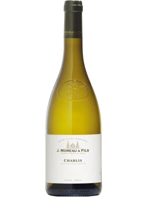 Вино J.Moreau & Fils, Chablis AOC 2016, 0.75 л