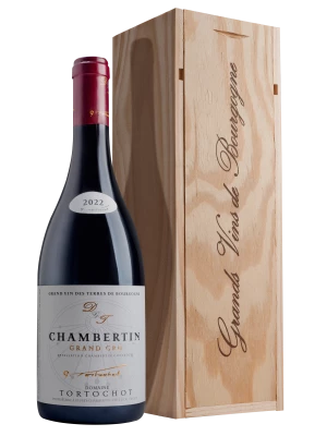 Вино Domaine Tortochot, Chambertin Grand Cru, wooden box 2022, 0.75 л
