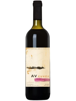 Вино AV cuvee Cabernet Sauvignon-Merlot-Saperavi 2017, 0.75 л