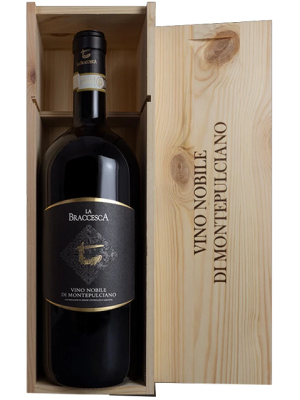 La Braccesca , Vino Nobile di Montepulciano DOCG, wooden box