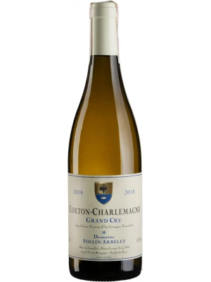 Вино Domaine Follin-Arbelet, Corton-Charlemagne Grand Cru AOC 2018, 0.75 л