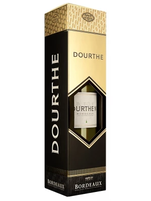 Вино Dourthe, Grands Terroirs Bordeaux Rouge AOC, gift box 2012, 0.75 л