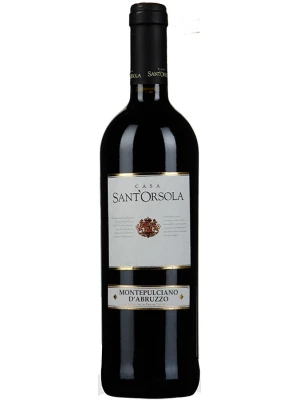 Вино Fratelli Martini, Sant'Orsola Montepulciano d'Abruzzo DOC 0.75 л