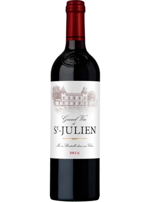 Вино Ginestet, Grand Vin de Saint-Julien AOC 2015, 0.75 л