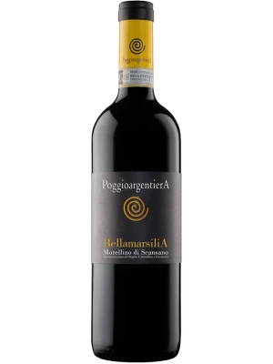 Вино Poggio Argentiera, Bellamarsilia, Morellino di Scansano DOCG 2018, 0.75 л