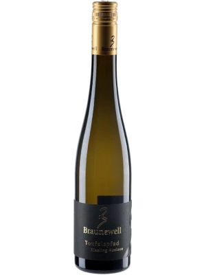 Вино Braunewell, Teufelspfad Riesling Auslese, Rheinhessen QmP 0.5 л