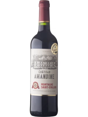 Вино Chateau Amandine, Montagne Saint-Emilion AOP 0.75 л