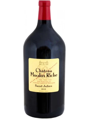 Вино Chateau Moulin Riche, Saint-Julien AOC 2010, 3 л
