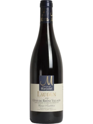 Вино Chateau de Marjolet, Cotes du Rhone Villages Laudun Cuvee Tradition AOC 2020, 0.75 л