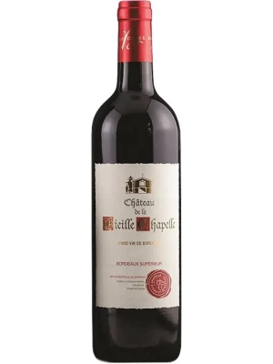 Вино Chateau de la Vieille Chapelle, Reserve, Bordeaux Superieur AOC 2018, 0.75 л