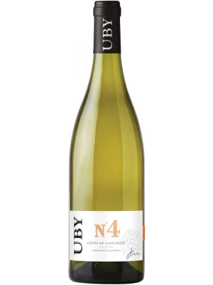 Вино Uby №4 Gros & Petit Manseng, Cotes de Gascogne IGP 2020, 0.75 л
