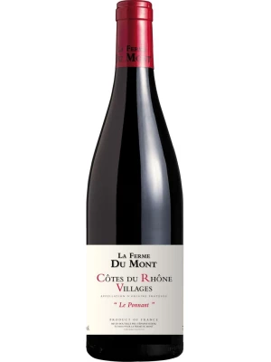 Вино La Ferme Du Mont, Le Ponnant, Cotes du Rhone Villages AOP 2013, 0.75 л