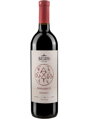 Вино Basiani Mukuzani 2018, 0.75 л