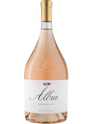 Вино Barone Ricasoli, Albia Rose, Toscana IGT 2018, 1.5 л