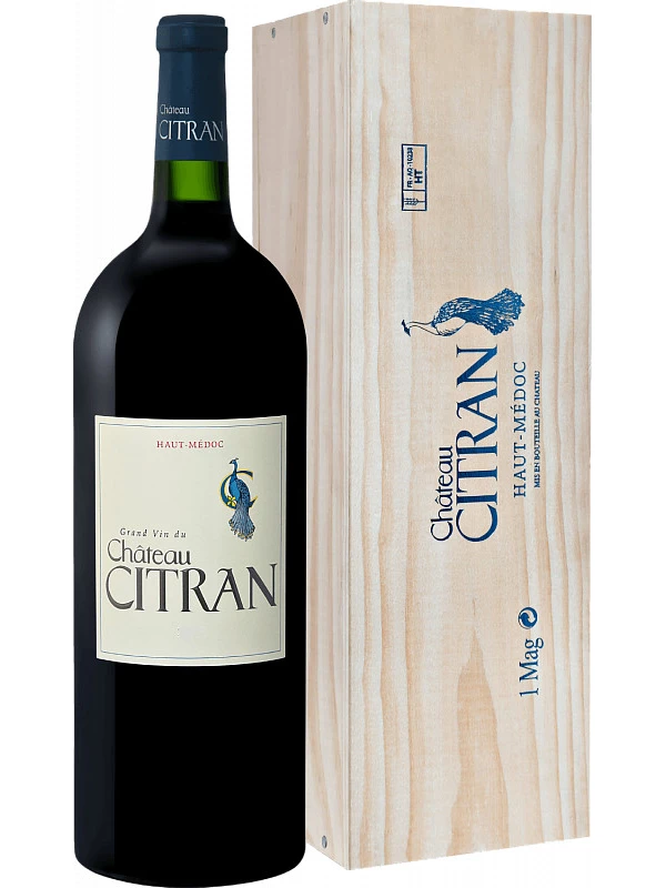 Chateau Citran, Haut-Medoc AOC Cru Bourgeois, wooden box