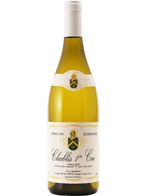 Вино Jacques de la Ferte, Chablis 1-er Cru Vaillon AOC 0.75 л