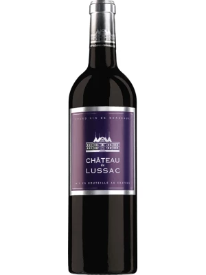 Вино Chateau de Lussac, Lussac-Saint-Emilion AOC 2016, 0.75 л