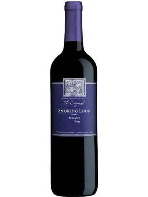 Вино Smoking Loon Merlot 2015, 0.75 л