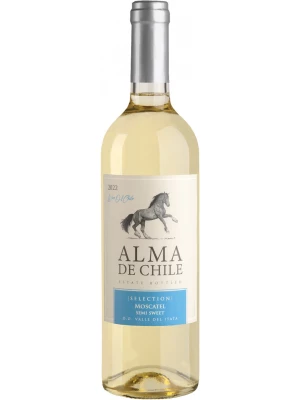 Вино Alma de Chile Moscatel Semi Sweet, Valle del Itata DO 2022, 0.75 л