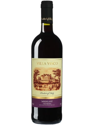 Вино Villa Visco Merlot, Veneto IGP 2017, 0.75 л