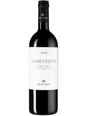 Вино Bertinga, Sassi Chiusi, Toscana IGT 2016, 0.75 л