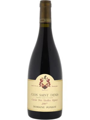 Вино Domaine Ponsot, Clos Saint Denis Grand Cru Cuvee Tres Vieilles Vignes AOC 2007, 0.75 л