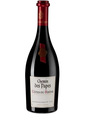 Вино Chemin des Papes Rouge, Cotes du Rhone AOC 2021, 0.75 л