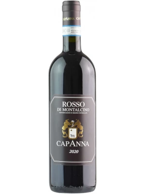 Вино Capanna, Rosso di Montalcino DOC 2020, 0.75 л