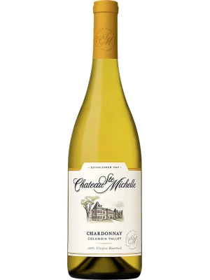 Вино Chateau Ste Michelle, Chardonnay, Columbia Valley 2017, 0.75 л