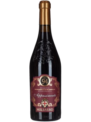Вино Angelo Rocca e Figli, Miliasso Appassimento, Piemonte DOC Rosso Passito 2020, 0.75 л