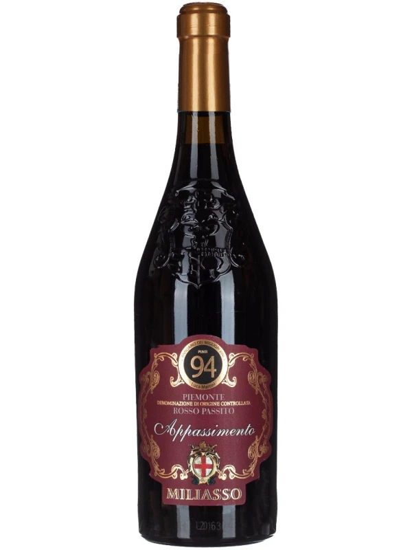 Angelo Rocca e Figli, Miliasso Appassimento, Piemonte DOC Rosso Passito
