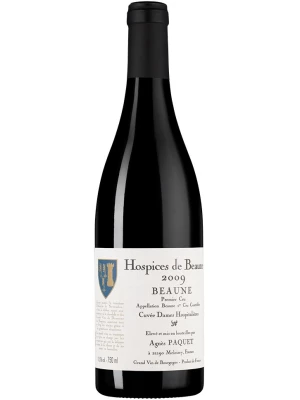 Вино Domaine Agnes Paquet, Hospices de Beaune Beaune 1-er Cru Cuvee Dames Hospitalieres AOC 2009, 0.75 л