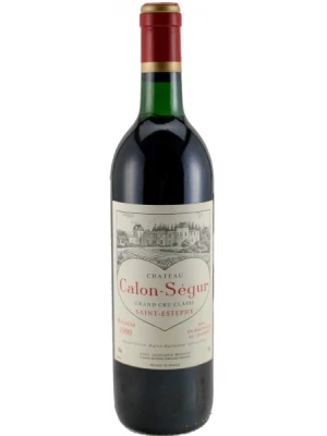 Вино Chateau Calon-Segur Saint-Estephe 3-eme Grand Cru Classe 1990, 0.75 л
