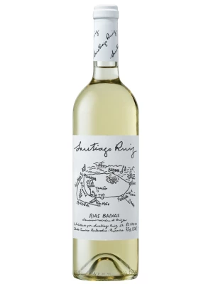 Вино Santiago Ruiz, Rias Baixas DO 2014, 0.75 л