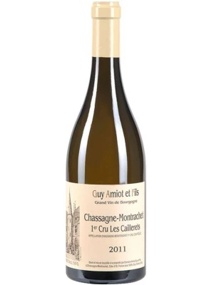 Вино Domaine Amiot Guy et Fils, Chassagne-Montrachet Premier Cru Les Caillerets AOC 2011, 0.75 л