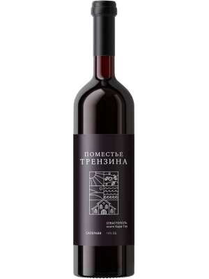 Вино Поместье Трензина Саперави 0.75 л
